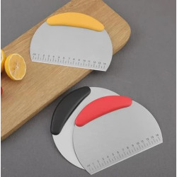 Paslanmaz Çelik Hamur Kesme ve Şekillendirme Spatulası Paslanmaz Çelik Hamur Kesme ve Şekillendirme Spatulası