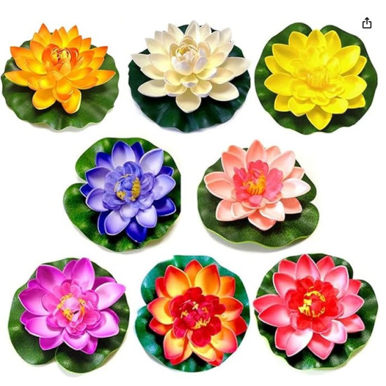 Dekoratif Yapay Lotus Çiçeği Dekoratif Yapay Lotus Çiçeği