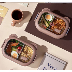 Bölmeli Paslanmaz Çelik Yemek Kutusu Bölmeli Paslanmaz Çelik Yemek Kutusu