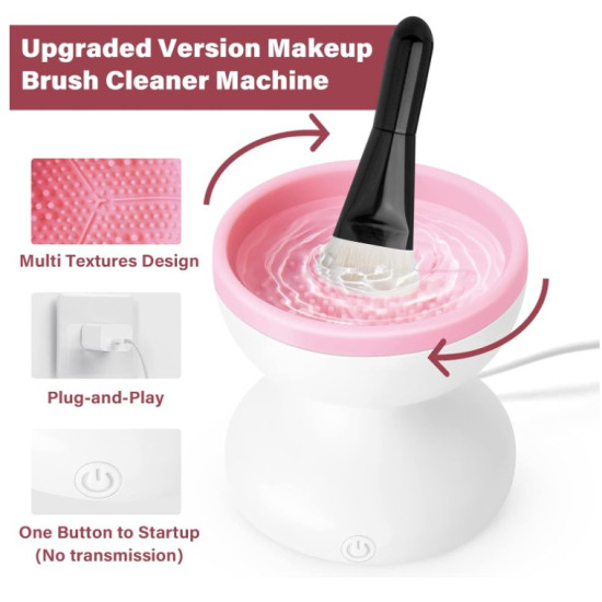 Elektrikli Makyaj Fırçası Temizleyici Elektrikli Makyaj Fırçası Temizleyici