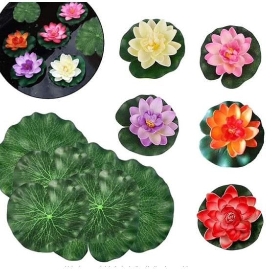 Dekoratif Yapay Lotus Çiçeği Dekoratif Yapay Lotus Çiçeği