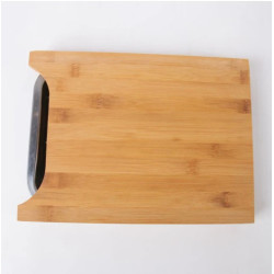 Pratik Tepsili Ahşap Kesme Tahtası 