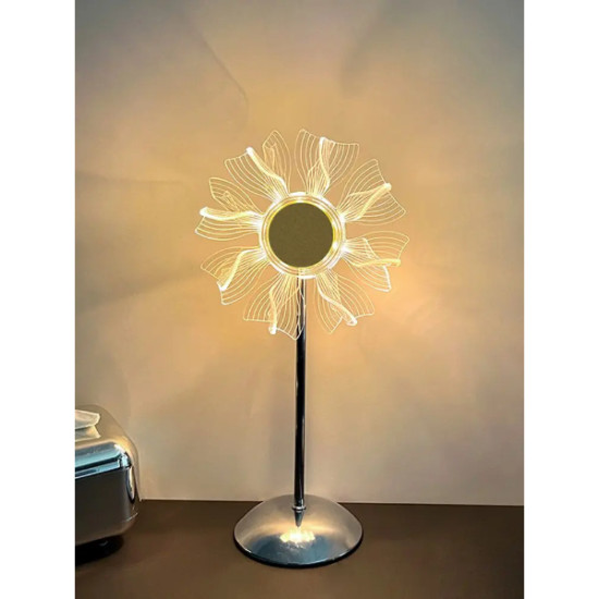 Çiçek Tasarımlı LED Masa Lambası Çiçek Tasarımlı LED Masa Lambası