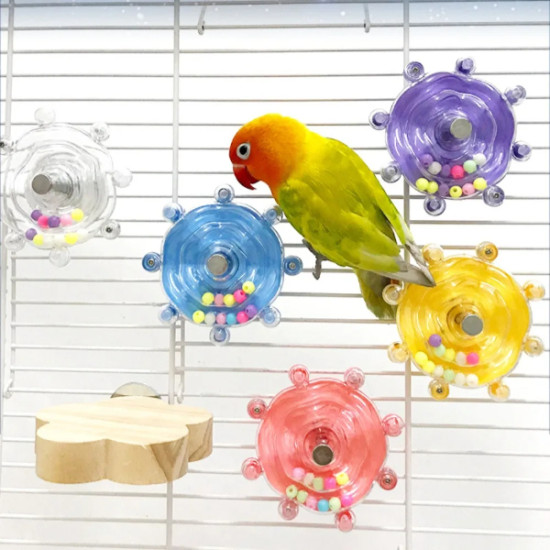 Çıngıraklı Kuş Kafesi İçin Çark Oyuncağı Çıngıraklı Kuş Kafesi İçin Çark Oyuncağı