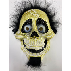 Siyah Peluş Coco Hector Rivera Maskesi