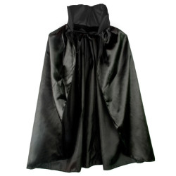 Siyah Renk Yakalı Halloween Pelerini 90 cm Siyah Renk Yakalı Halloween Pelerini 90 cm
