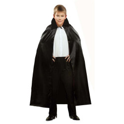 Siyah Renk Yakalı Halloween Pelerini 90 cm Siyah Renk Yakalı Halloween Pelerini 90 cm