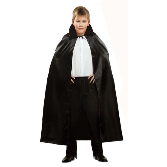Siyah Renk Yakalı Halloween Pelerini 90 cm Siyah Renk Yakalı Halloween Pelerini 90 cm