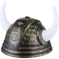 Viking Asteriks Başlığı Altın Renk