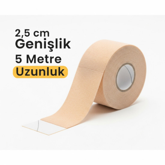 Ayakkabı Vurma Önleyici Rulo Bant 2.5 cm X 5 m Ayakkabı Vurma Önleyici Rulo Bant 2.5 cm X 5 m