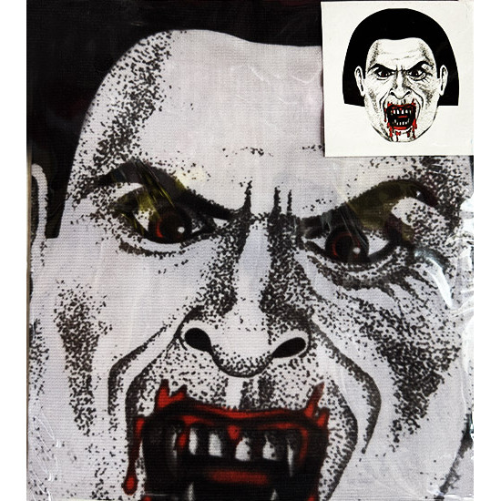 YÜZE YAPIŞAN KAFAYA TAM GEÇMELI STREÇ KANLI VAMPIR MASKE YÜZE YAPIŞAN KAFAYA TAM GEÇMELI STREÇ KANLI VAMPIR MASKE