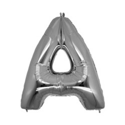 Gümüş Rengi Folyo Balon 1 Metre Gümüş Rengi Folyo Balon 1 Metre