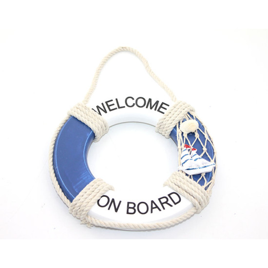 Ahşap Marin Duvara Asmalı Simit Model 1