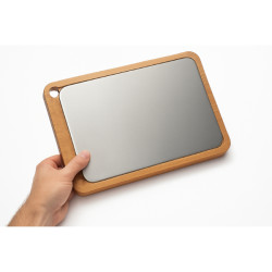 Ahşap Paslanmaz Çelik Kesim Ve Sunum Tahtası  Ahşap Paslanmaz Çelik Kesim Ve Sunum Tahtası