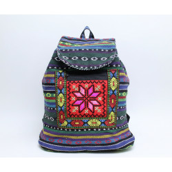 Kilim Desenli Sırt Çantası Kilim Desenli Sırt Çantası