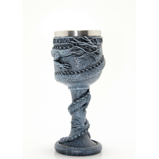 Ejderha Tasarımlı Paslanmaz Çelik Kadeh Bardak Model 1 Ejderha Tasarımlı Paslanmaz Çelik Kadeh Bardak Model 1