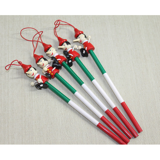 Ahşap Pinokyo Kurşun Kalem Ahşap Pinokyo Kurşun Kalem