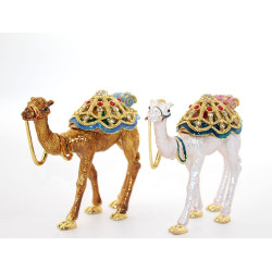 Swarovski Taşlı Tekli Deve Figürü Model 11 Swarovski Taşlı Tekli Deve Figürü Model 11