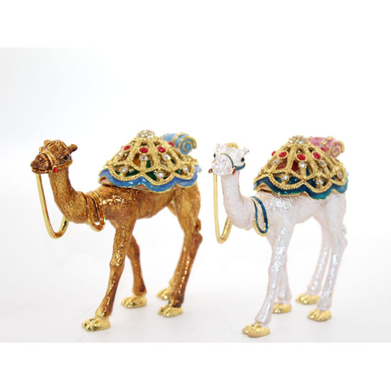 Swarovski Taşlı Tekli Deve Figürü Model 11 Swarovski Taşlı Tekli Deve Figürü Model 11