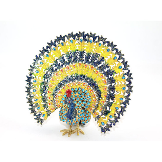 Swarovski Taşlı Tavuskuşu Model 7 Swarovski Taşlı Tavuskuşu Model 7