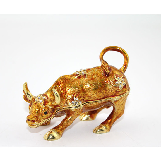 Swarovski Taşlı Tekli Boğa Model 2 Swarovski Taşlı Tekli Boğa Model 2