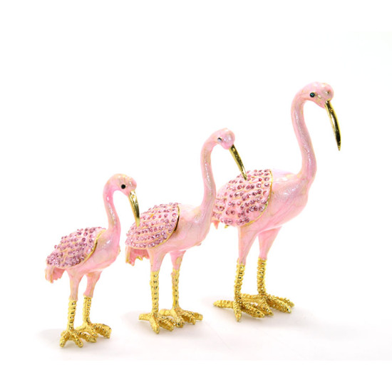 Swarovski 3 lü Flamingo