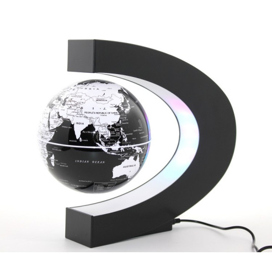 Mıknatıslı Ortada Dönen Dünya Küre Model 1