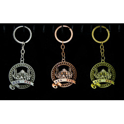 Metal Ayasofya Anahtarlık Yuvarlak Tasarım Metal Ayasofya Anahtarlık Yuvarlak Tasarım