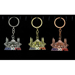 Metal Ayasofya Anahtarlık  Metal Ayasofya Anahtarlık