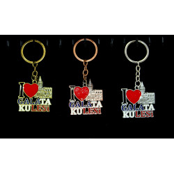 Metal Galata Kulesi Anahtarlık (I Love Galata Kulesi) Metal Galata Kulesi Anahtarlık (I Love Galata Kulesi)