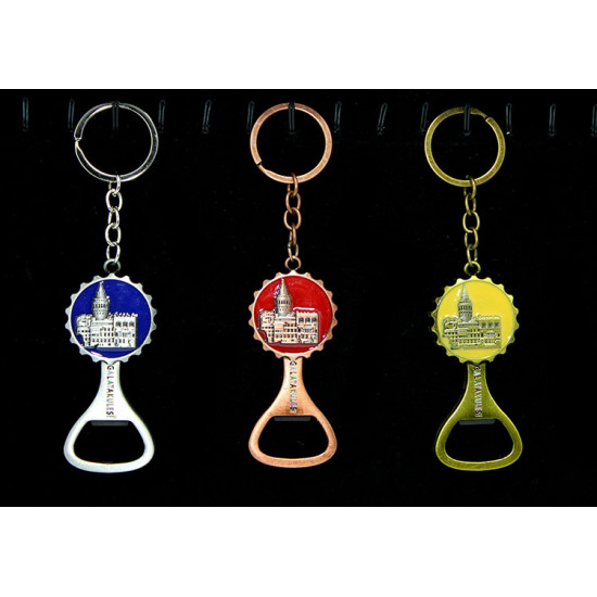 Metal Galata Kulesi Anahtarlık Ve Açacak Model 2 Metal Galata Kulesi Anahtarlık Ve Açacak Model 2