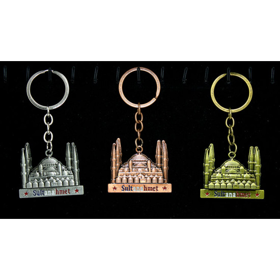 Metal Sultanahmet Anahtarlık Metal Sultanahmet Anahtarlık