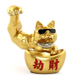 Polyester Şanslı Kedi Figürü Model 1  Polyester Şanslı Kedi Figürü Model 1