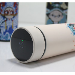 Dijital Göstergeli Paslanmaz Çelik Termos 