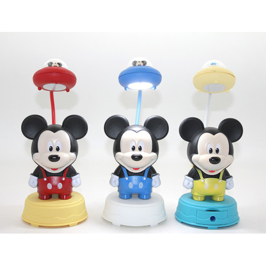 Mickey Mouse Masa Üstü Lamba USB Şarjlı Model 2 Mickey Mouse Masa Üstü Lamba USB Şarjlı Model 2