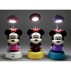 Mickey Mouse Masa Üstü Lamba USB Şarjlı Model 1  Mickey Mouse Masa Üstü Lamba USB Şarjlı Model 1