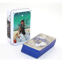 Metal Kutulu Tarot Kartı White Numen Metal Kutulu Tarot Kartı White Numen