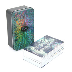 Metal Kutulu Tarot Kartı Prisma Metal Kutulu Tarot Kartı Prisma