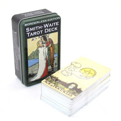 Metal Kutulu Tarot Kartı Smith-Waite Metal Kutulu Tarot Kartı Smith-Waite
