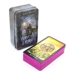 Metal Kutulu Tarot Kartı Witches Tarot Metal Kutulu Tarot Kartı Witches Tarot