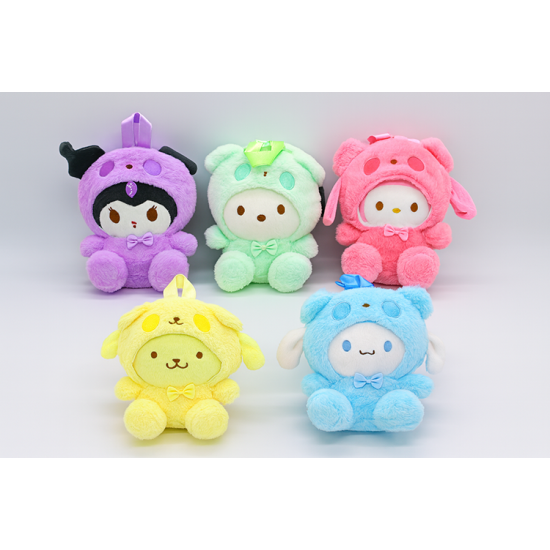 Peluş Kawaii Kuromi My Melody ve Cinnamoroll Sırt Çantası 