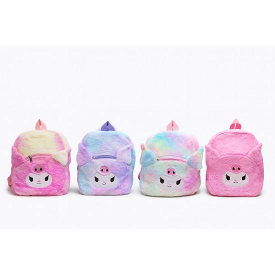 Sevimli Peluş Kuromi Sırt Çantası Sevimli Peluş Kuromi Sırt Çantası