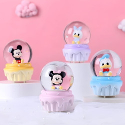 Mickey Mouse Işıklı Kar Küresi Model 4  Mickey Mouse Işıklı Kar Küresi Model 4