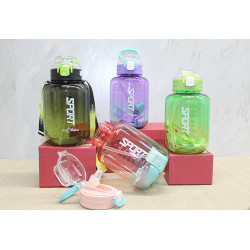 Pipetli Su Matarası 1100 ml  Pipetli Su Matarası 1100 ml