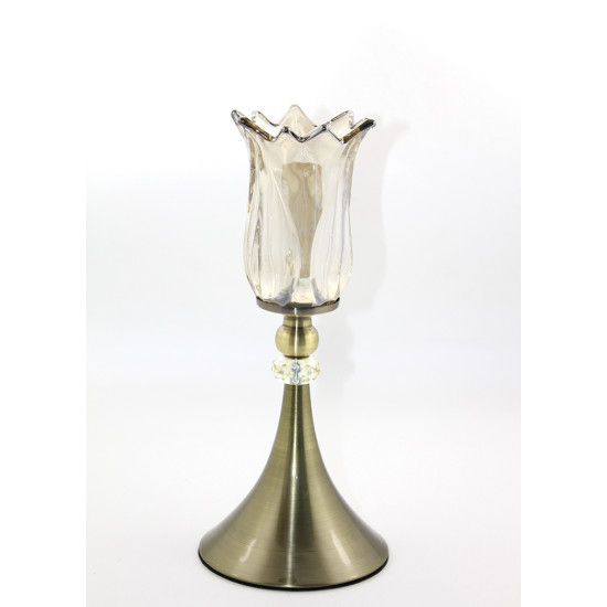 Cam Şamdan Tekli Model 2 Cam Şamdan Tekli Model 2