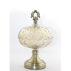 Kapaklı Cam Şekerlik Model 3 