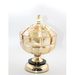 Kapaklı Cam Şekerlik Model 2 