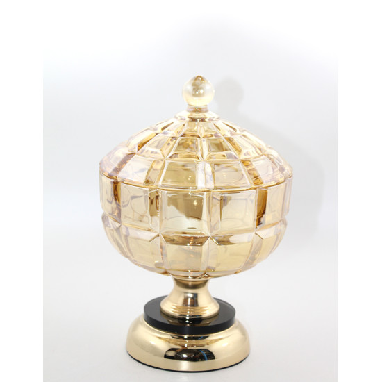 Kapaklı Cam Şekerlik Model 2