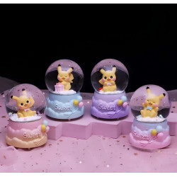 Pokemon Işıklı Kar Küresi 7 Cm  Pokemon Işıklı Kar Küresi 7 Cm