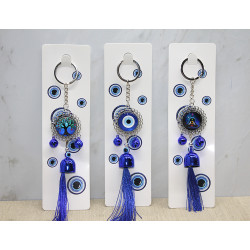 Metal Nazar Boncuğu Anahtarlık  Metal Nazar Boncuğu Anahtarlık